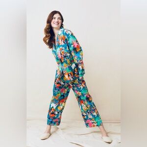 Karen Mabon women’s fancy dress dogs pajama set Small